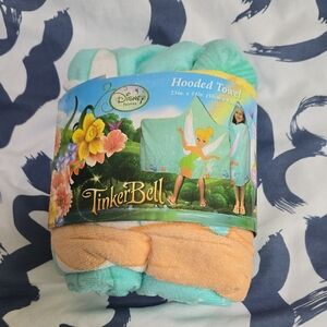 Disney Fairy Tinker Bell Tink "Illusionary" Cape Hooded Towel.